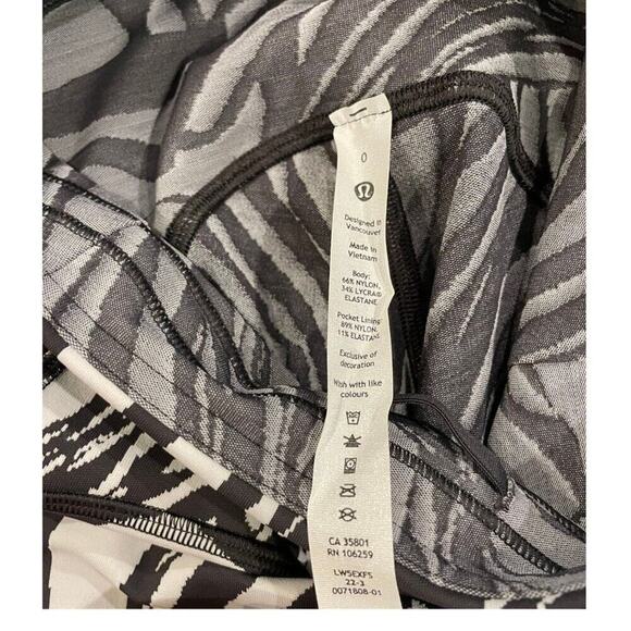 NWT Lululemon Swift Speed High-Rise Tight 28" in Jacquard | Size 0 - Picture 7 of 16